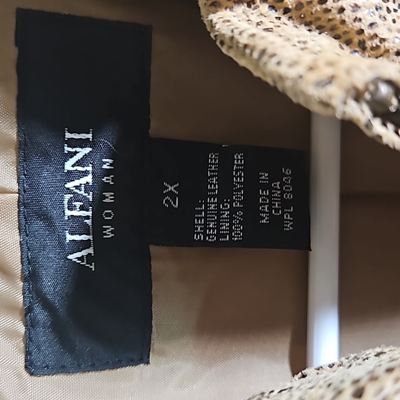 Alfani Leather Jacket Like New Sz 2X - Picture 3 of 7